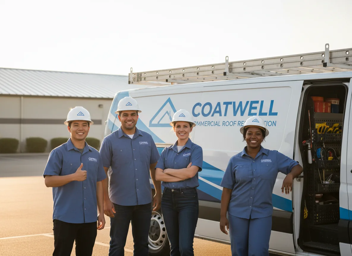 Commercial roof coating company in Birdsnest, VA